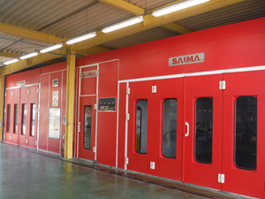 SAIMA塗装ブース
